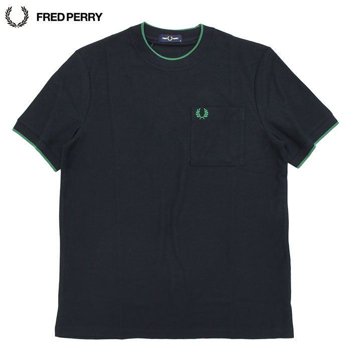 FRED PERRY（フレッドペリー） Tシャツ 半袖 メンズ ポケット