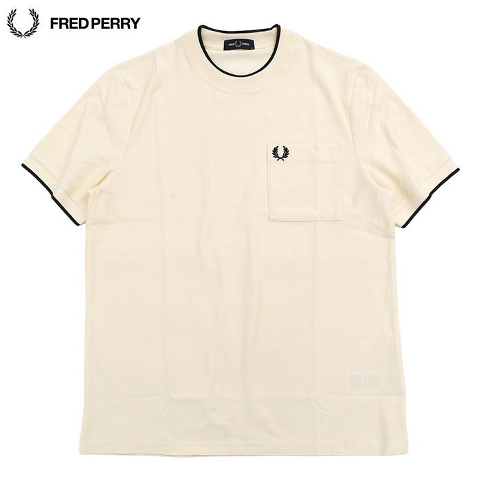 FRED PERRY（フレッドペリー） Tシャツ 半袖 メンズ ポケット