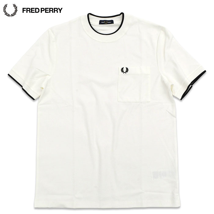 FRED PERRY（フレッドペリー） Tシャツ 半袖 メンズ ポケット