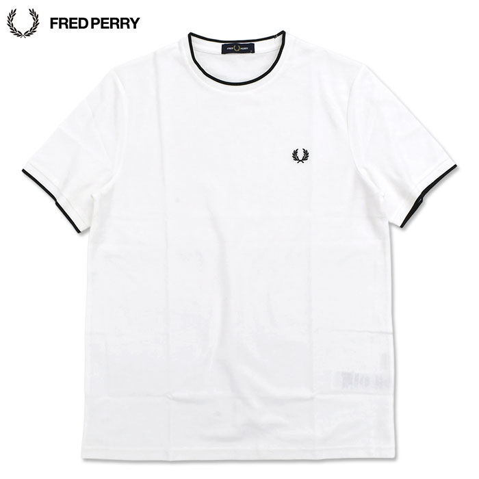 FRED PERRY（フレッドペリー） Tシャツ 半袖 メンズ トリム ディテール