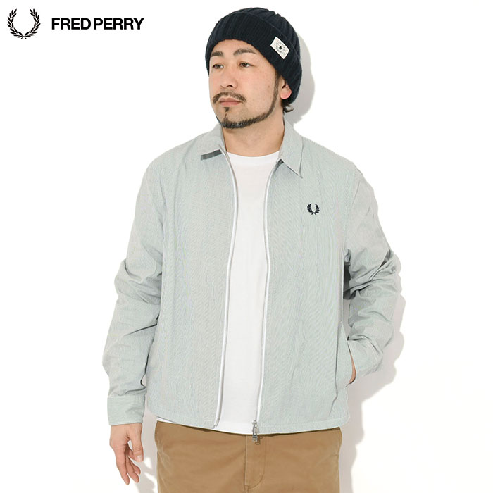 FRED PERRY（フレッドペリー） ジャケット メンズ ストライプド シア