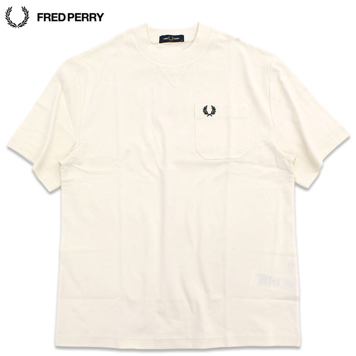 FRED PERRY（フレッドペリー） Tシャツ 半袖 メンズ ポケット