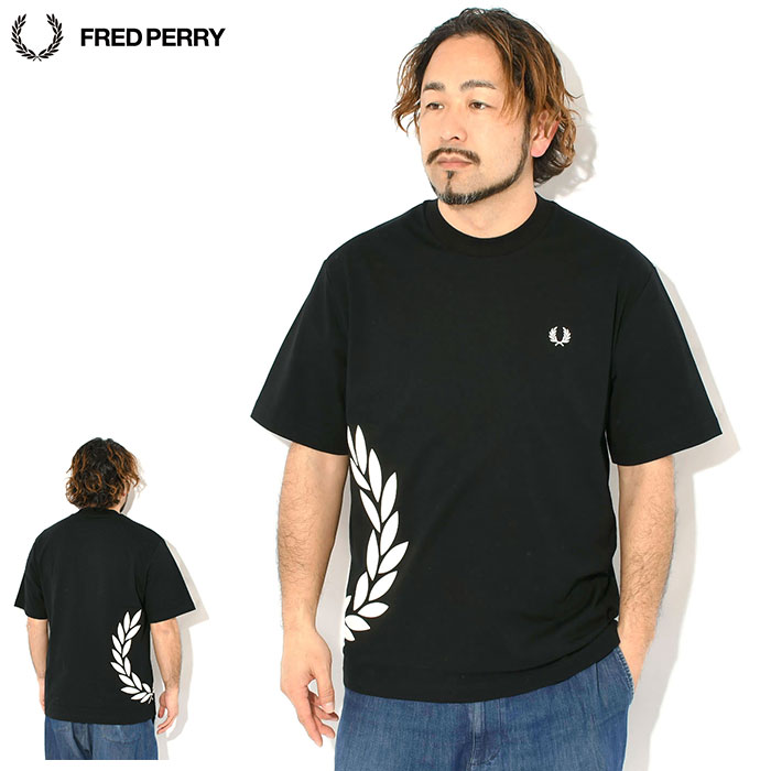FRED PERRY（フレッドペリー） Tシャツ 半袖 メンズ テクスチャード