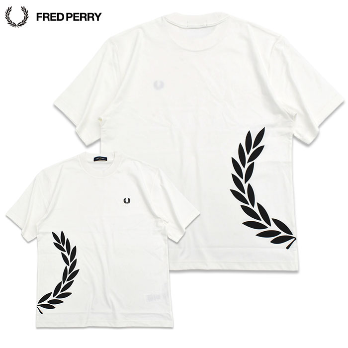 FRED PERRY（フレッドペリー） Tシャツ 半袖 メンズ テクスチャード