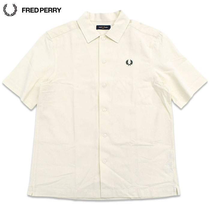 FRED PERRY（フレッドペリー） シャツ 半袖 メンズ ポケット