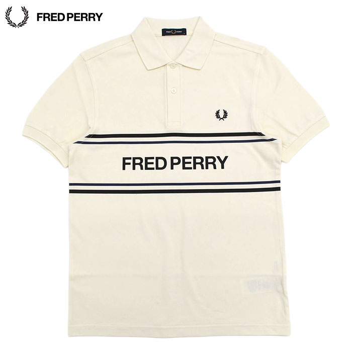 FRED PERRY（フレッドペリー） ポロシャツ 半袖 メンズ グラフィック