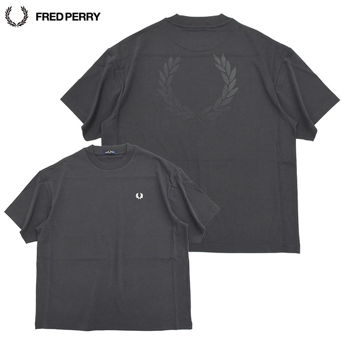 FRED PERRY（フレッドペリー） Tシャツ 半袖 メンズ バック プリント