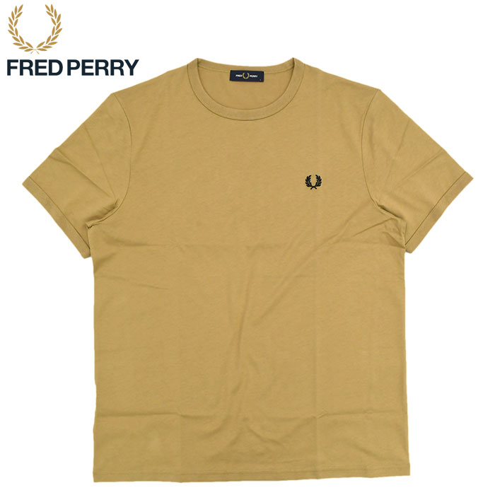 FRED PERRY（フレッドペリー） Tシャツ 半袖 メンズ リンガー ( M3519