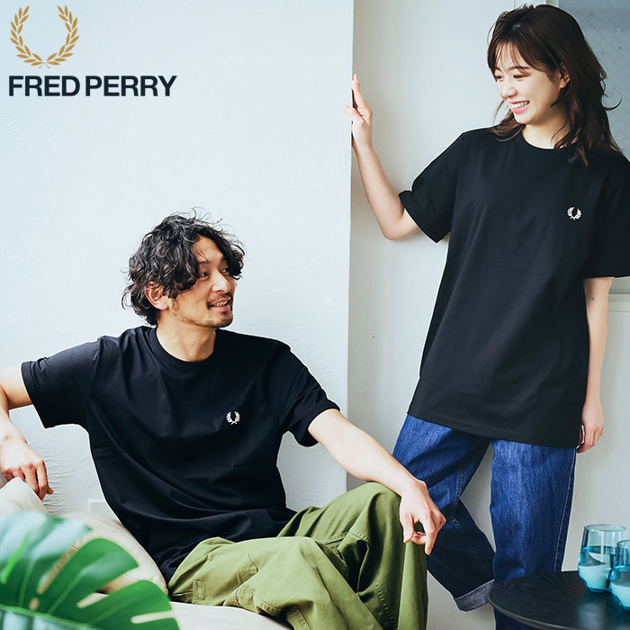 メンズ Fred Perry フレッドペリー 半袖 ワンポイント Tシャツ M4620