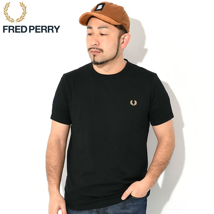 フレッドペリー Tシャツ 半袖 FRED PERRY メンズ リンガー ( M3519 Ringer S/S Tee カットソー トップス )[M便 1/1]｜icefield｜04