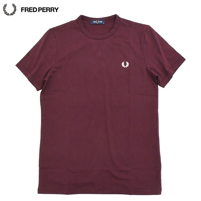 【FRED PERRY】フレッドペリー　半袖　Tシャツ　ハーフジップ FRED PERRY（フレッドペリー） Tシャツ 半袖 メンズ リンガー ( M3519