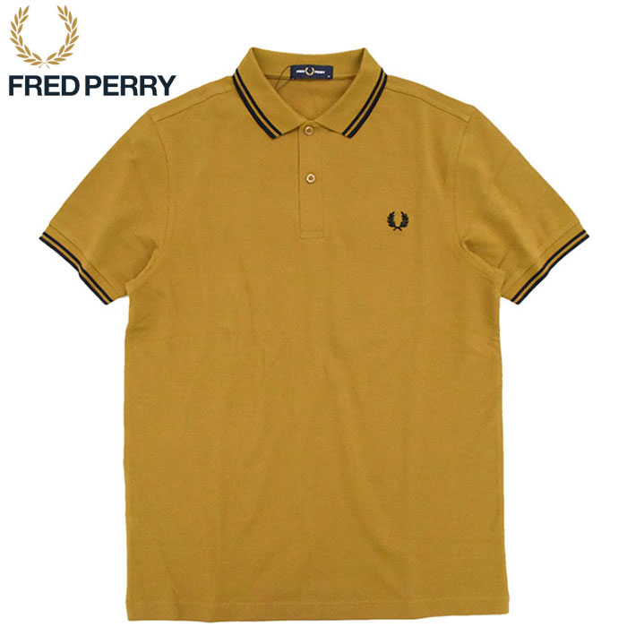 FRED PERRY ポロシャツ SHIRT M3600 Yellow S-