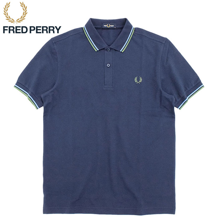 フレッドペリー ポロシャツ 半袖 FRED PERRY メンズ ツイン ティップド