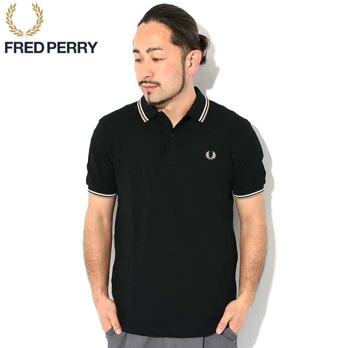 フレッドペリー ポロシャツ 半袖 FRED PERRY メンズ ツイン ティップド