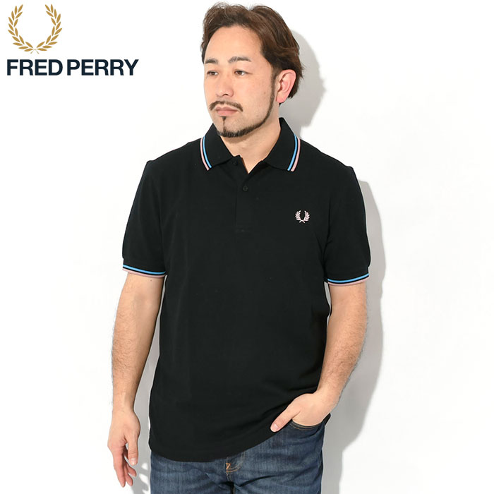 フレッドペリー ポロシャツ 半袖 FRED PERRY メンズ ツイン ティップド フレッドペリー ...