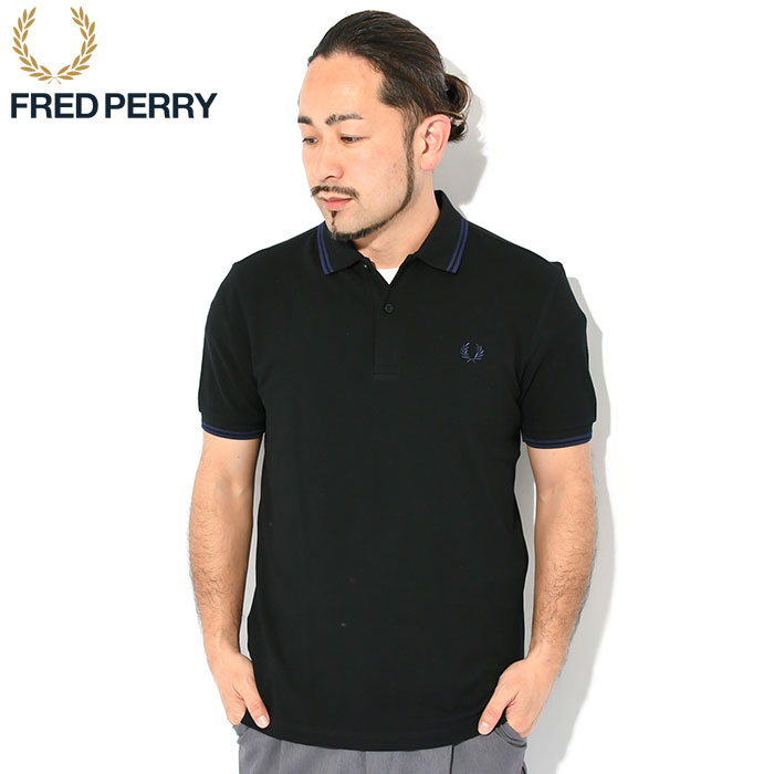 フレッドペリー ポロシャツ 半袖 FRED PERRY メンズ ツイン ティップド