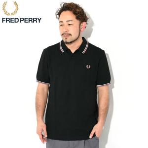 フレッドペリー ポロシャツ 半袖 FRED PERRY メンズ ツイン ティップド フレッドペリー ...