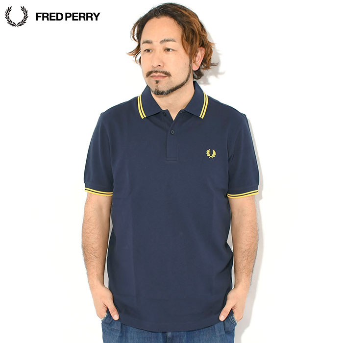 FRED PERRY（フレッドペリー） ポロシャツ 半袖 メンズ ツイン