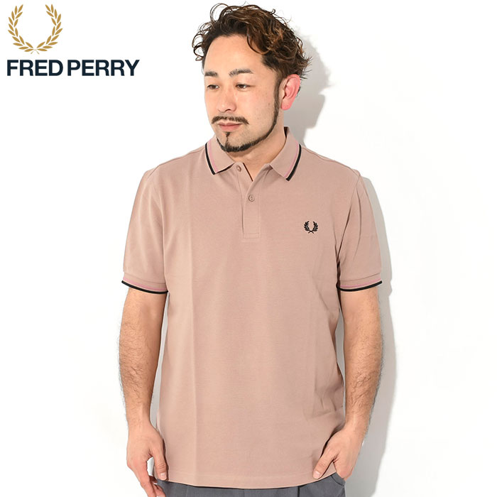 フレッドペリー ポロシャツ 半袖 FRED PERRY メンズ ツイン ティップド フレッドペリー ( M3600 Twin Tipped Polo 鹿の子 ポロ )｜icefield｜12