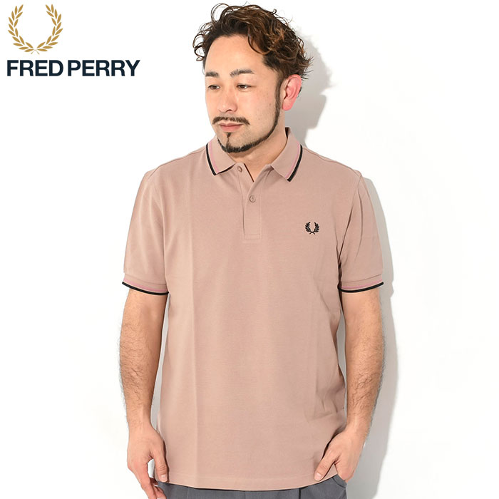 フレッドペリー ポロシャツ 半袖 FRED PERRY メンズ ツイン ティップド