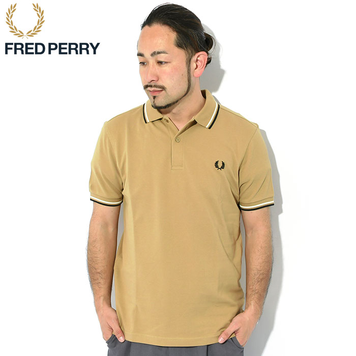 フレッドペリー ポロシャツ 半袖 FRED PERRY メンズ ツイン ティップド