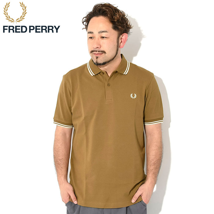 フレッドペリー ポロシャツ 半袖 FRED PERRY メンズ ツイン ティップド フレッドペリー ( M3600 Twin Tipped Polo 鹿の子 ポロ )｜icefield｜13