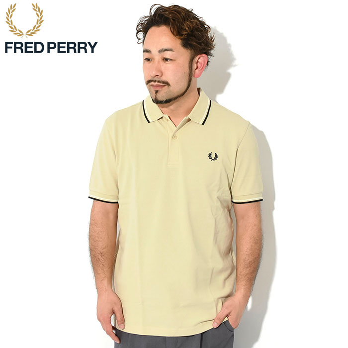 フレッドペリー ポロシャツ 半袖 FRED PERRY メンズ ツイン