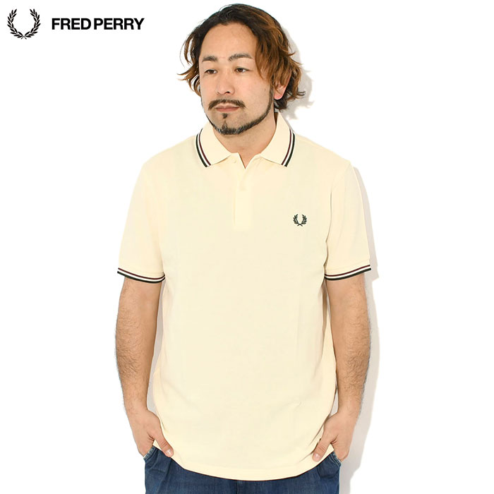 FRED PERRY（フレッドペリー） ポロシャツ 半袖 メンズ ツイン