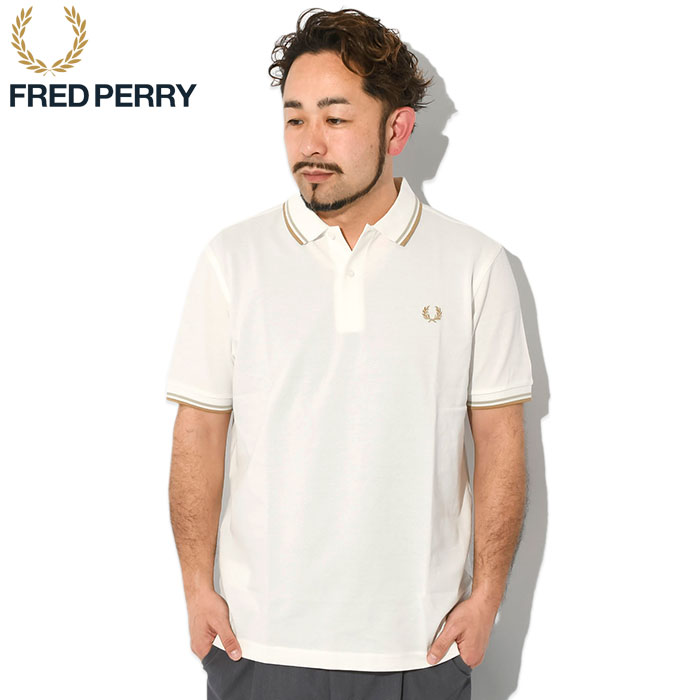 フレッドペリー ポロシャツ 半袖 FRED PERRY メンズ ツイン ティップド フレッドペリー ( M3600 Twin Tipped Polo 鹿の子 ポロ )｜icefield｜11