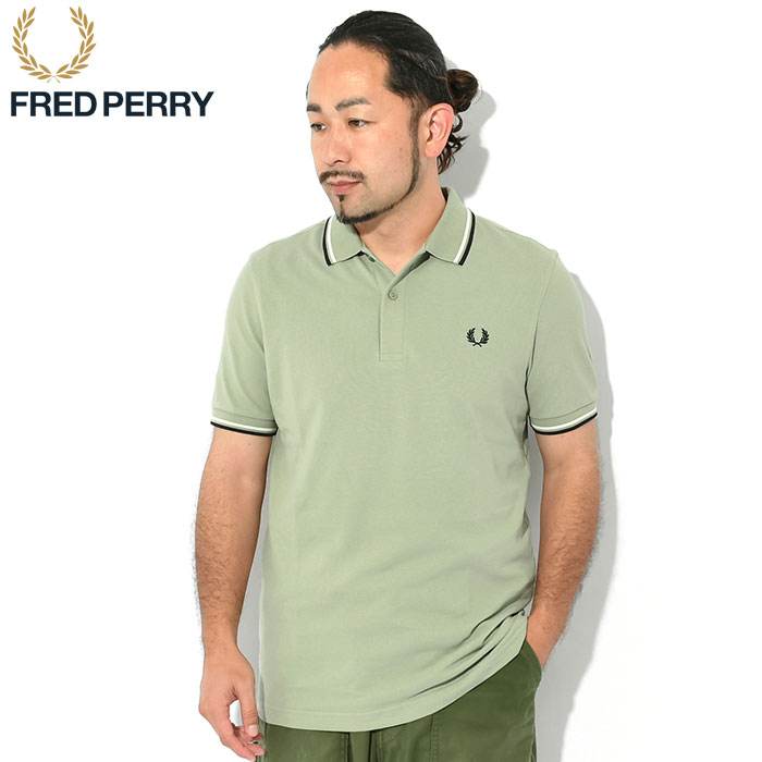 フレッドペリー ポロシャツ 半袖 FRED PERRY メンズ ツイン ティップド