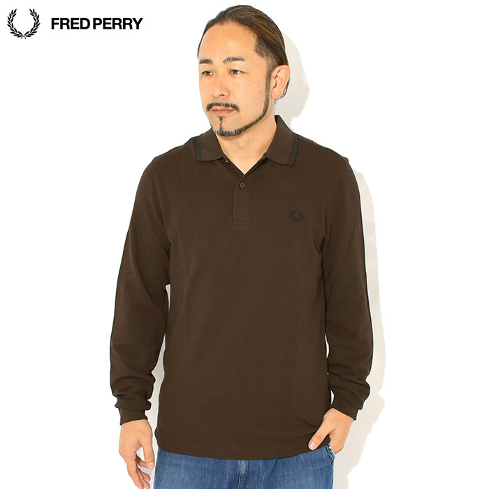 FRED PERRY（フレッドペリー） ポロシャツ 長袖 メンズ M3636 ツイン