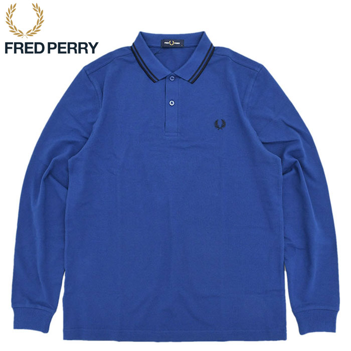 フレッドペリー ポロシャツ 長袖 FRED PERRY メンズ M3636 ツイン
