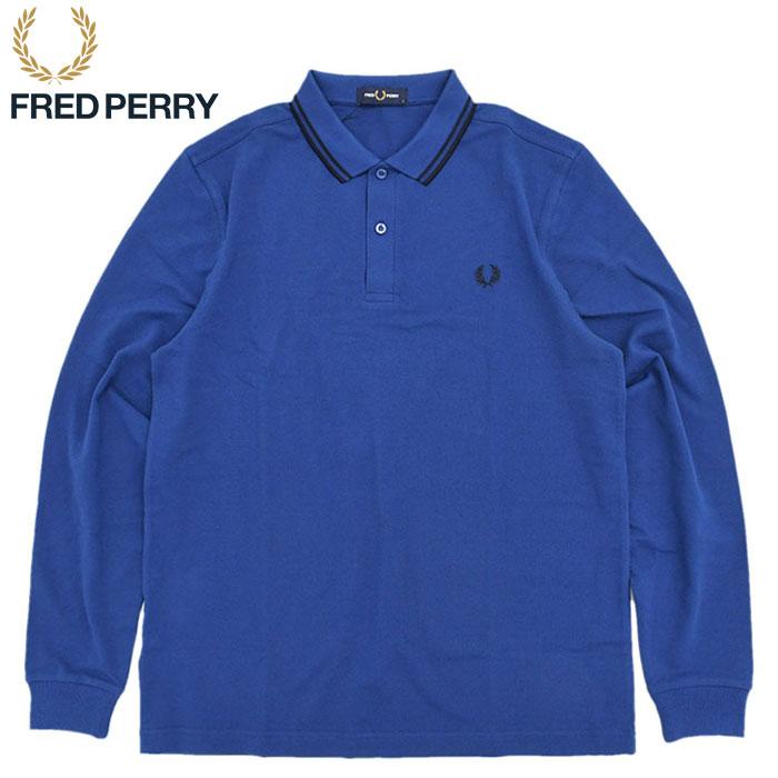 フレッドペリー ポロシャツ 長袖 FRED PERRY メンズ M3636 ツイン ティップド ( M3636 Twin Tipped L/S Polo Shirt 鹿の子 ポロ トップス )｜icefield｜07