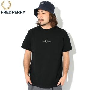 フレッドペリー Tシャツ 半袖 FRED PERRY メンズ エンブロイダード ( M4580 Em...