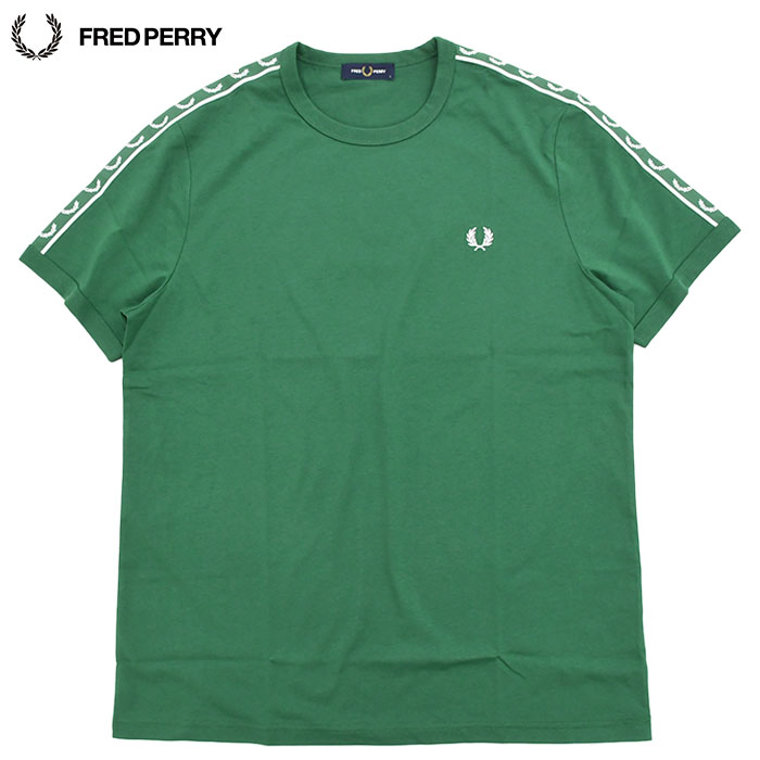 FRED PERRY（フレッドペリー） Tシャツ 半袖 メンズ コントラスト