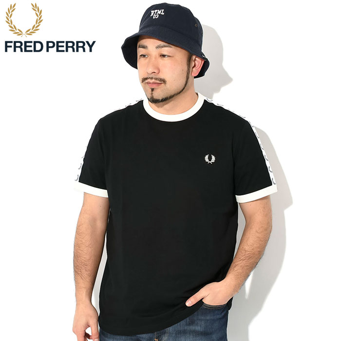 フレッドペリー Tシャツ 半袖 FRED PERRY メンズ 24SS テープド リンガー ( M4...