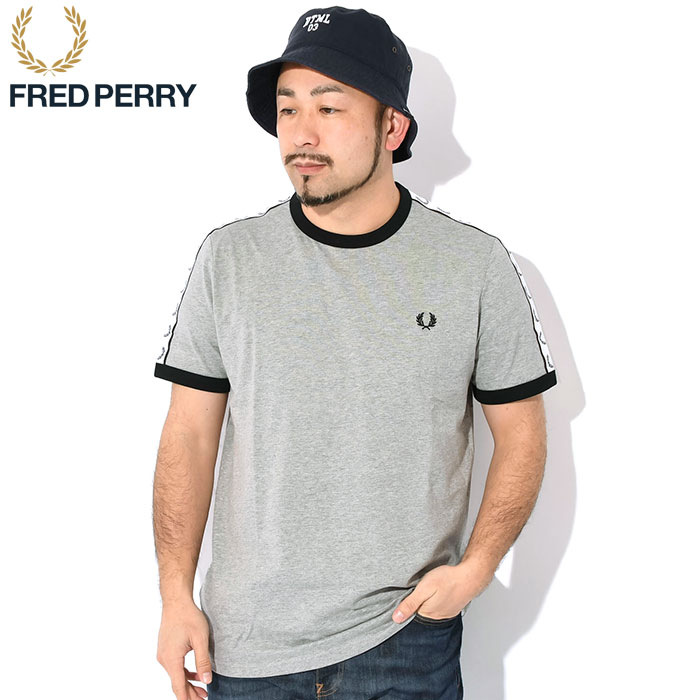 フレッドペリー Tシャツ 半袖 FRED PERRY メンズ 24SS テープド リンガー ( M4...