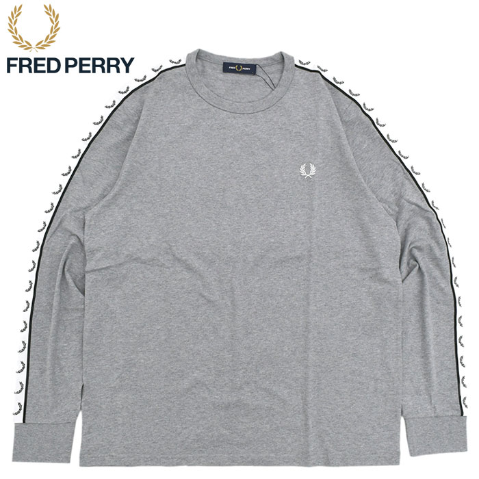 フレッドペリー Tシャツ 長袖 FRED PERRY メンズ テープド ( M4621 Taped L/S Tee T-SHIRTS カットソー トップス )｜icefield｜03