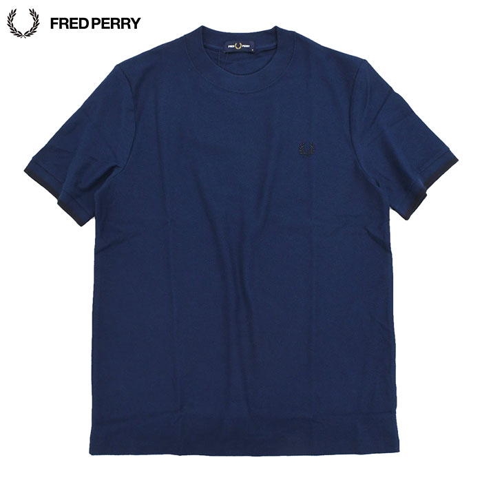 Tシャツ・カットソー FRED PERRY SS25 PIQUE T-SHIRT (FP M4654 54 760) Tipped Cuff Piqué T-Shirt - Light Ecru | Men's T-Shirts