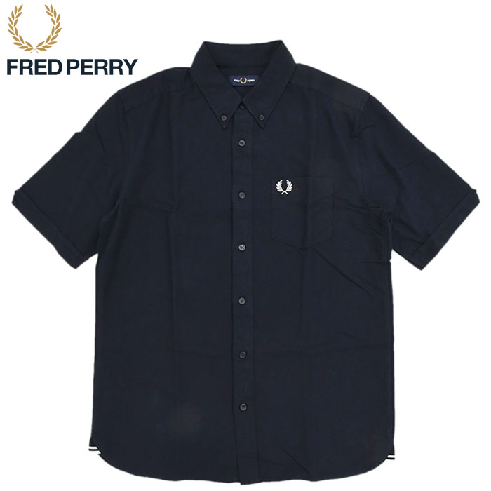 フレッドペリー シャツ 半袖 FRED PERRY メンズ オックスフォード ( M5503 Oxf...