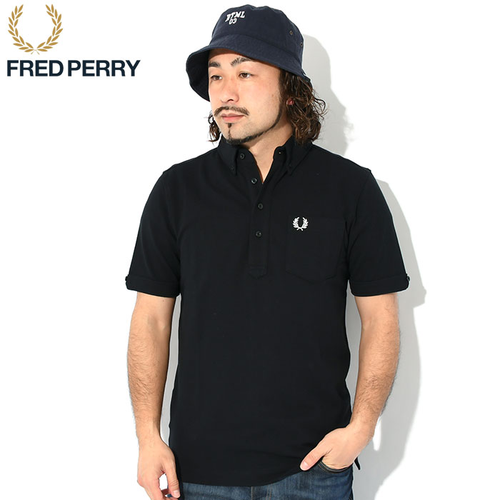 フレッドペリー ポロシャツ 半袖 FRED PERRY メンズ ボタンダウン カラー (M5604 Button Down Collar S/S  Polo Shirt ピケ 鹿の子 トップス)