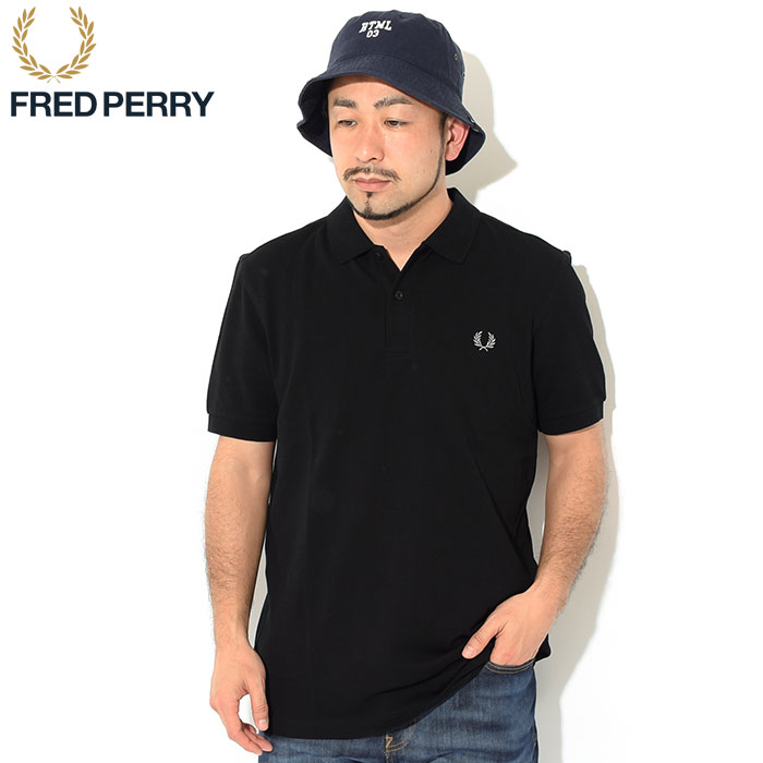 フレッドペリー ポロシャツ 半袖 FRED PERRY メンズ プレーン フレッド ペリー ( M6000 Plain Fred Perry S/S  Polo Shirt ピケ 鹿の子 ポロ )