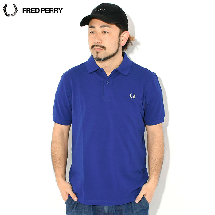 Fred Perry ブルー半袖ポロシャツ Original Sportswear Polo Shirt(S X86：TENNIS BLUE): | FRED PERRY