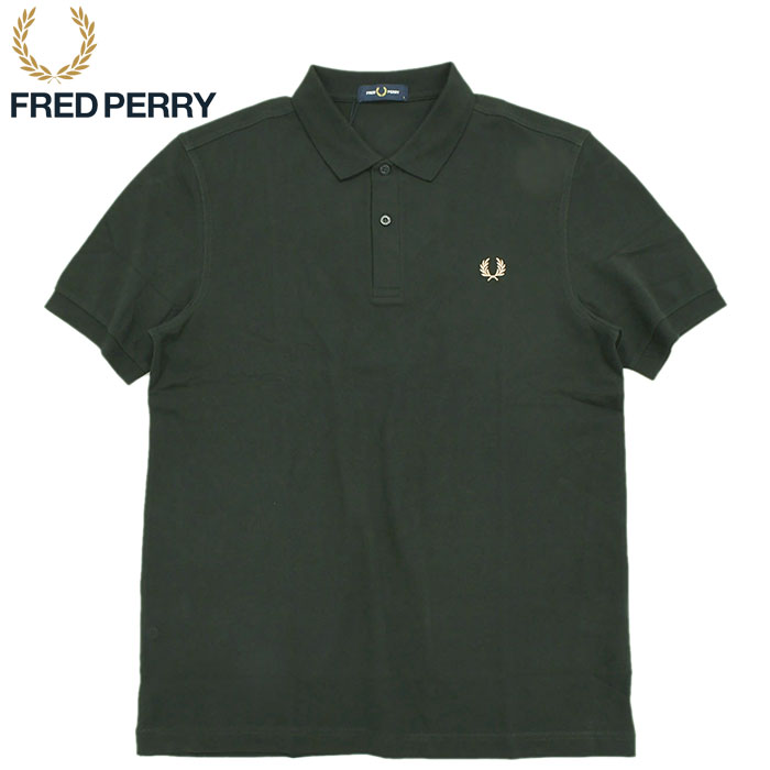 フレッドペリー ポロシャツ 半袖 FRED PERRY メンズ プレーン フレッド 