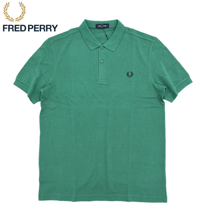 フレッドペリー ポロシャツ 半袖 FRED PERRY メンズ プレーン フレッド