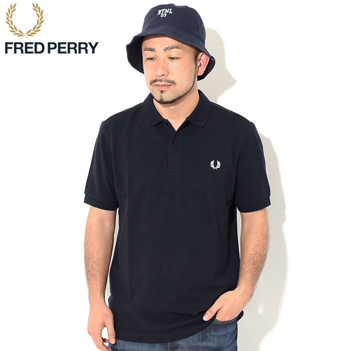 フレッドペリー ポロシャツ 半袖 FRED PERRY メンズ プレーン フレッド