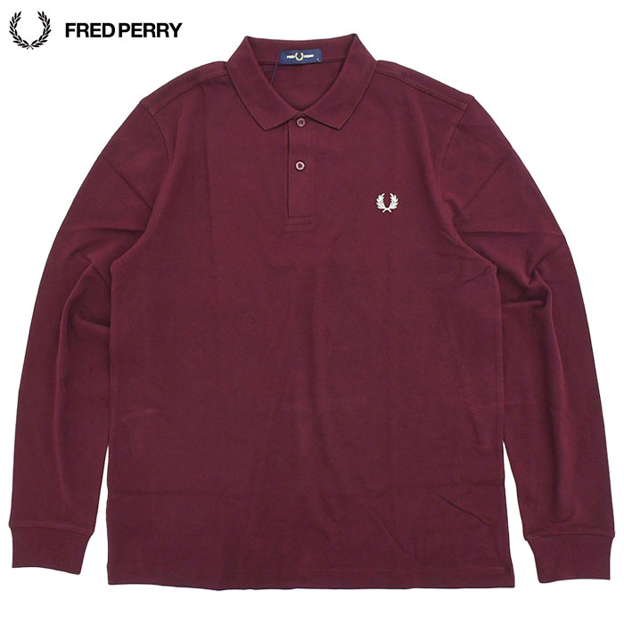 FRED PERRY（フレッドペリー） ポロシャツ 長袖 メンズ M6006 プレーン
