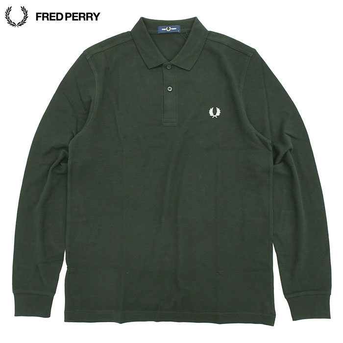 FRED PERRY（フレッドペリー） ポロシャツ 長袖 メンズ M6006 プレーン