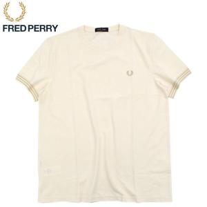 フレッドペリー Tシャツ 半袖 FRED PERRY メンズ ストライプド カフ ( M7707 S...