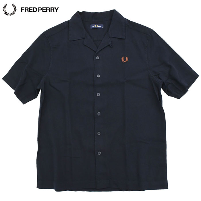 FRED PERRY（フレッドペリー） シャツ 半袖 メンズ ピケ テクスチャー